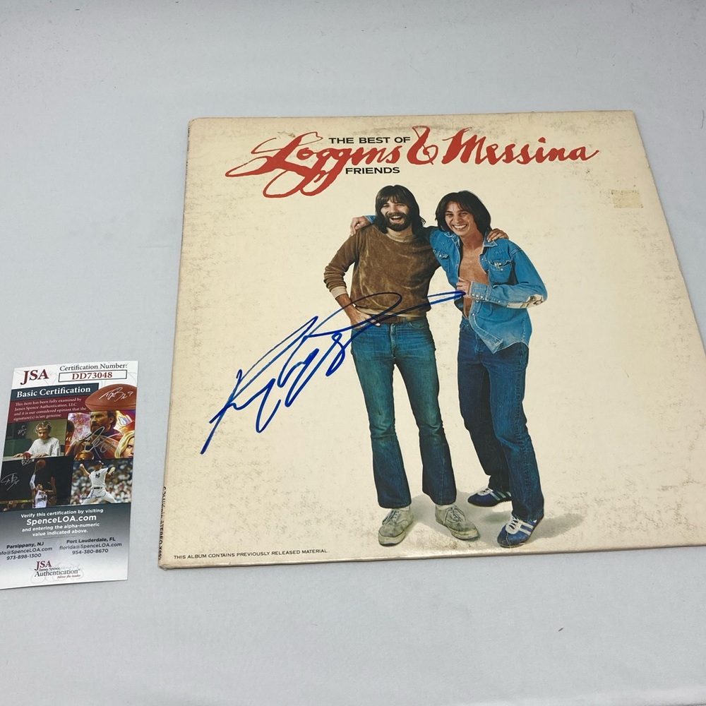 Kenny Loggins signed Best of Friends Album JSA COA